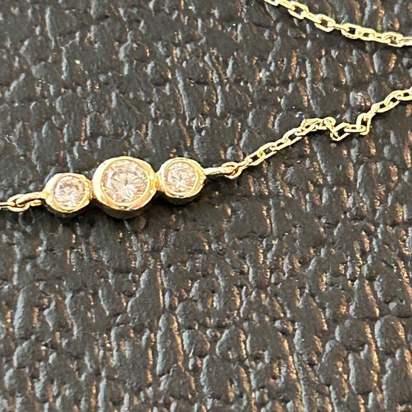 Silpada Gold Bracelet with Dainty Design and Sparkling Crystals new - Picture 4 of 5